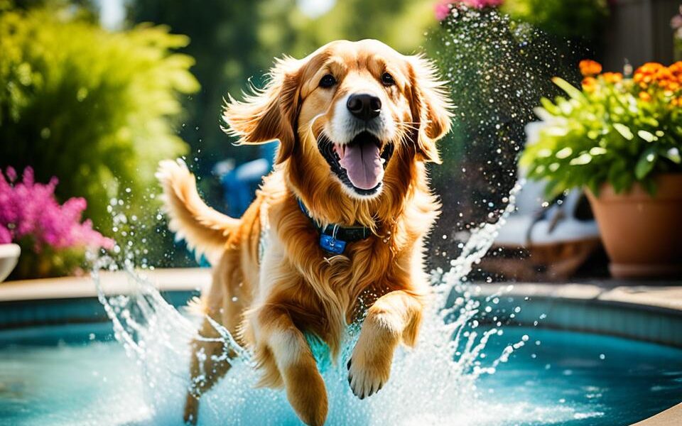 banho refrescante para pets