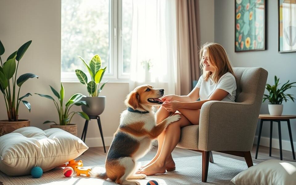 terapia com cães